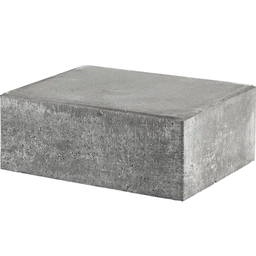 IBF trappetrin lige kant grå 15x30x40cm