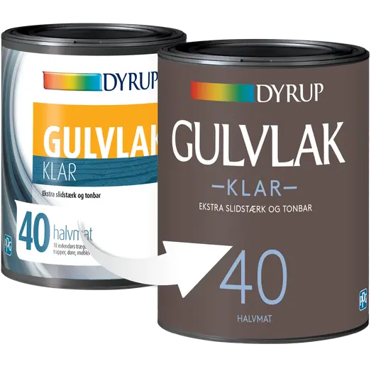 Dyrup gulvlak klar 40