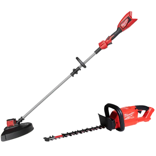 Milwaukee M 18 powerpack M18 BLLT græstrimmer/M18 FHET60 hækkeklipper solo