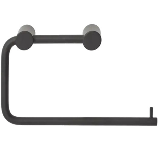 Toiletrulleholder m/skruer poleret rustfrit krom