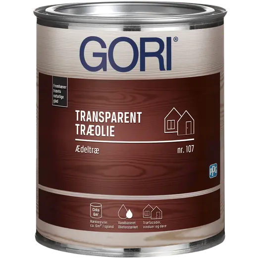 GORI 107 transparent træolie til ædeltræ