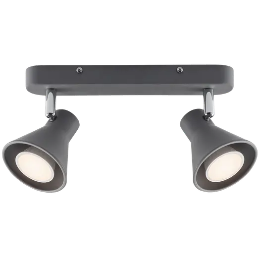 Nordlux EIK 2-spotlampe grå