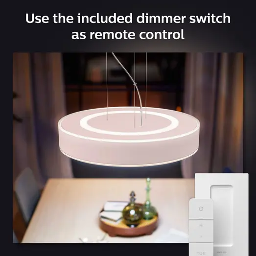 Philips Hue Enrave pendel Ø42,5 mm 33,5W hvid
