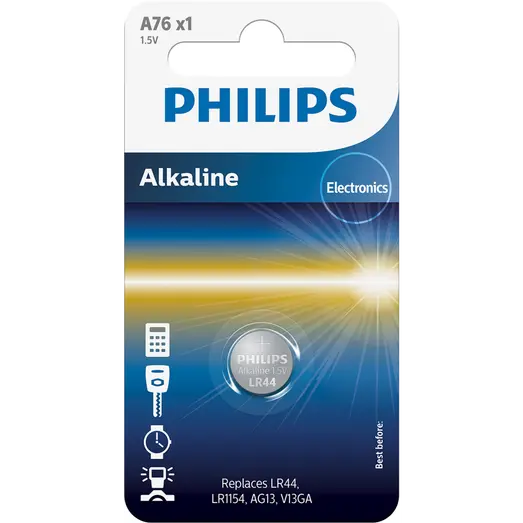 Philips Minicelle A76 1-blister batteri