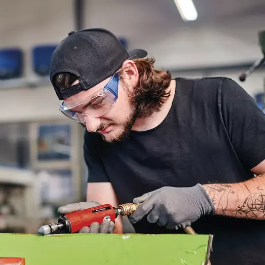 Einhell TC-PP 220 trykluft ligesliber inkl. 10 slibestifter