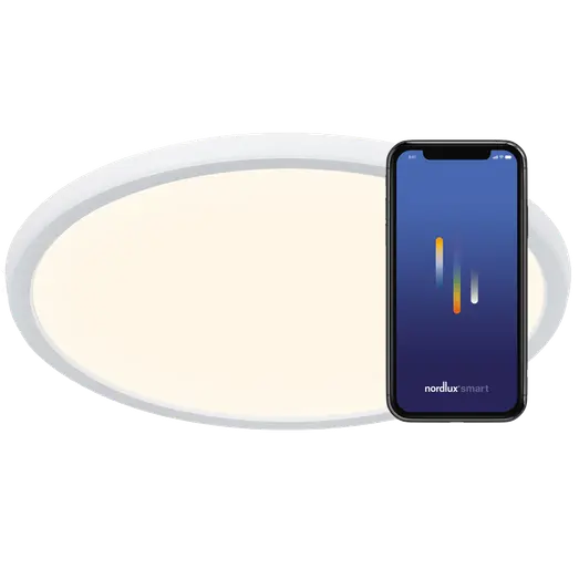 Nordlux Oja smart light plafond hvid