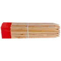 Afsætningspæle m/rød top Ø25x600 mm