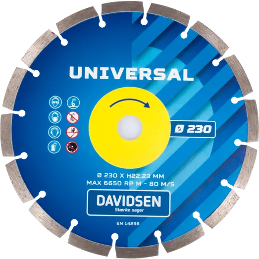 Davidsen diamantklinge universal