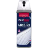 Plasti-kote radiator twist spraymaling satin hvid