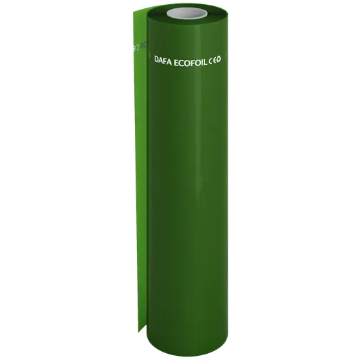 DAFA EcoFoil dampspærre plast 0,2 mm 2,15x46,5 m grøn 