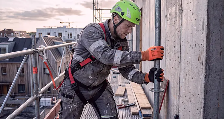 Faldsikring: lokal event hos Davidsen