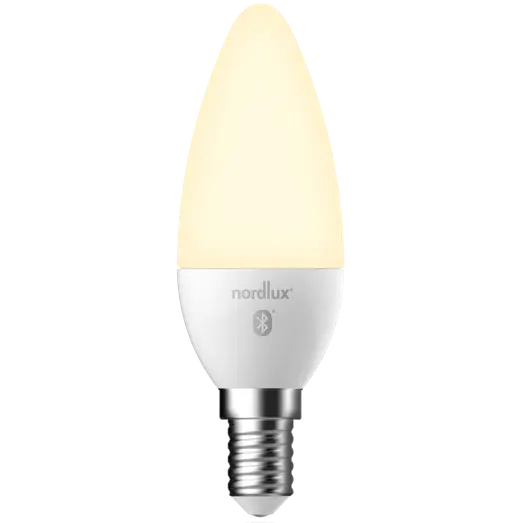 Nordlux smart pære LED E14 C35 4,9W hvid