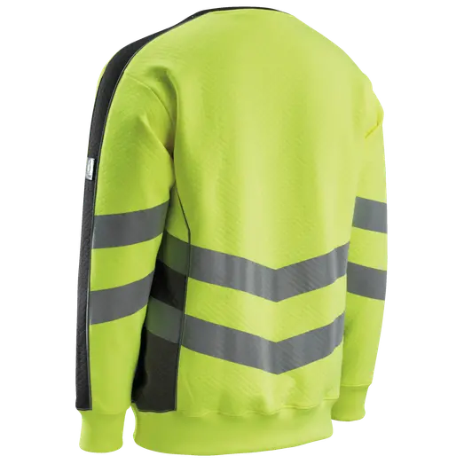 Mascot Wigton Safe Supreme sweatshirt hi-vis gul/sort