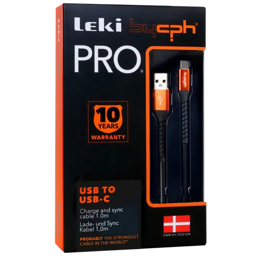 Bycph PRO Kabel - USB til USB-C, 1 m