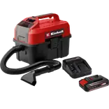 Einhell TE-VC 18/10 18V våd-/tørstøvsuger - inkl. 2,5Ah batteri og lader
