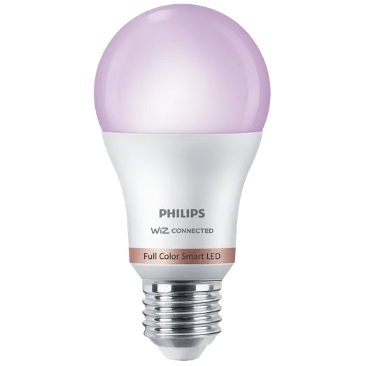 Philips Smart WiZ color LED pære E27 8,5W standard mat