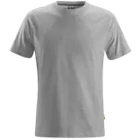 Snickers Workwear 2502 klassisk t-shirt lys grå meleret