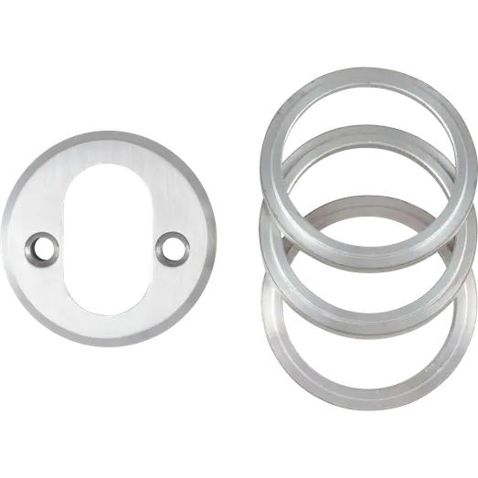 Jasa universal cylinderring oval indv. 6-21 mm børstet rustfrit stål