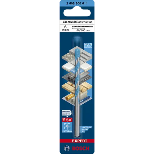 Bosch Expert Cyl-9 multiconstruction bor