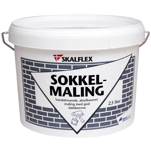 Skalflex sokkelmaling koksgrå