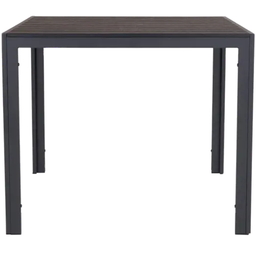 Guldborg havebord alu/nonwood sort