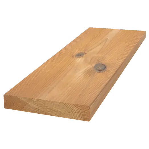 Thermowood terrassebrædder 26 x 117 mm glat/glat