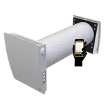 Duka One S6 Plus Wifi ventilation m/varmegenvinding Ø160 mm