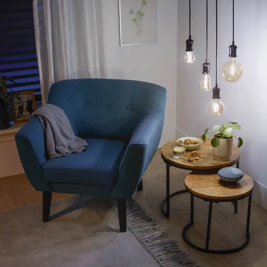 Philips Smart WiZ white LED pære E27 6,7W standard guld