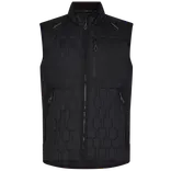 F. Engel X-Treme quiltet vest sort