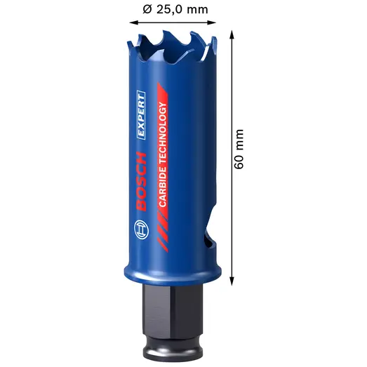 Bosch EXPERT Multi Material Power Change Plus hulsav, 25x60 mm