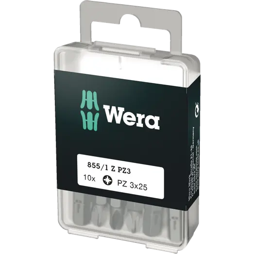 Wera 855/4Z pozidrive bits 25 mm