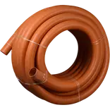 Wavin drænrør rød PVC 80 mm x 50 m