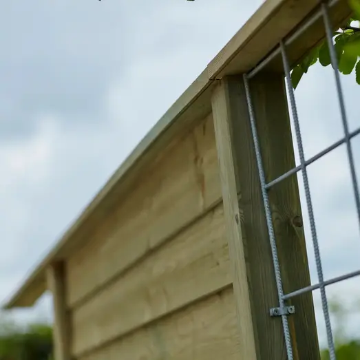 PLUS Klink/Plank topafslutning længde 200 cm