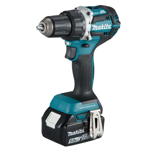 Makita DDF484T 18V bore-/skruemaskine inkl. 5.0 Ah batteri