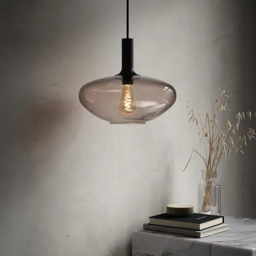 Nordlux Deco E27 ST64 spiral dim dekorativ pære 2200K guldfarvet