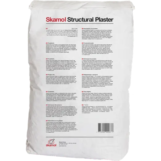 Skamol Structural Plaster 20kg hvid