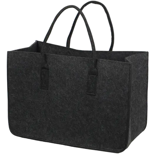 Brændetaske filt 50x34x35 cm