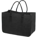 Brændetaske filt 50x34x35 cm