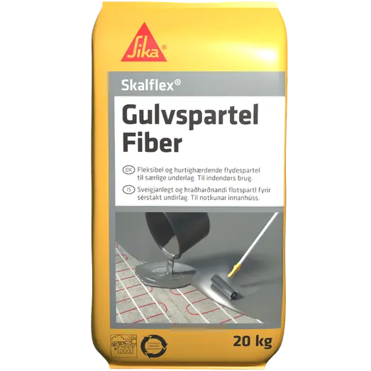 Skalflex gulvspartel fiber 20 kg