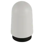 Jasa dørstopper Ø23x44 mm plast hvid