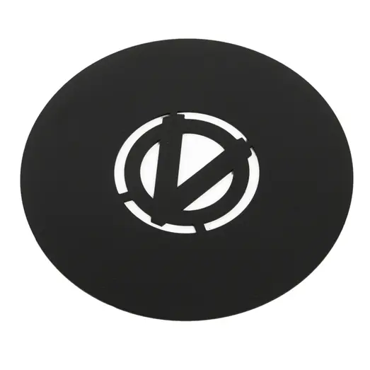 Varde top cover sort, Ø165 mm