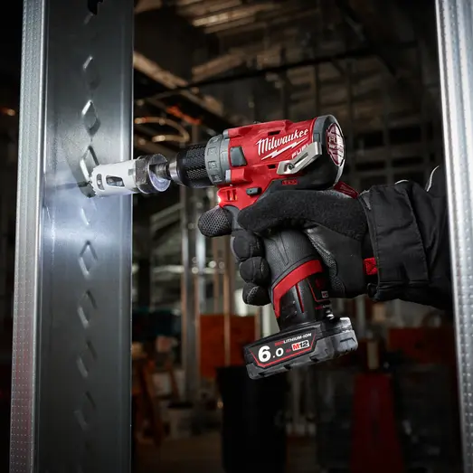 Milwaukee M12 FDP-602X 12V Fuel slagboremaskine 2x 6.0 batterier og lader