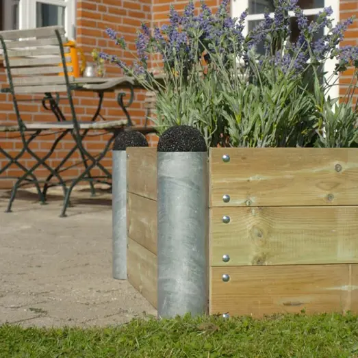 Plus PIPE højbed 80x36 cm trykimprægneret