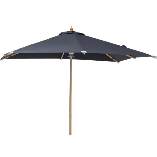 Elba parasol 3x3 m sort