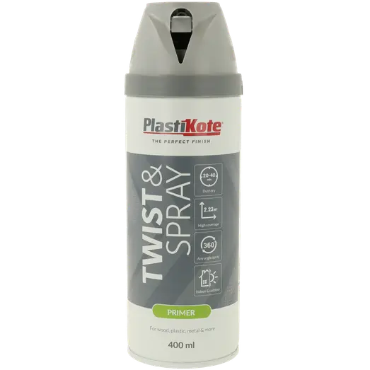 Plasti-Kote twist primer grå