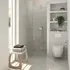 Scanbad brusedør A - klart glas 200 x 90 cm