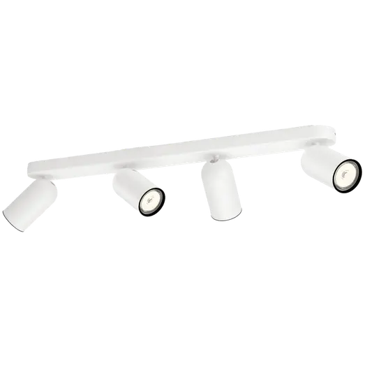 Philips Pongee spot 4x10W hvid