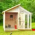 Plus redskabsrum/drivhus ubehandlet 6,6 m²