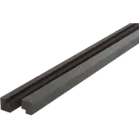 Fibrotech afslutningsliste t/Premium og Proff 22x25x3000 mm black oak