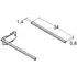 Scanbad batteridrevet skuffelys 1,3x1,3x27 cm
